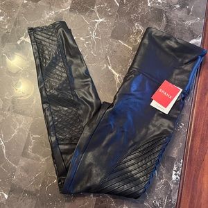 Spanx moto leggings